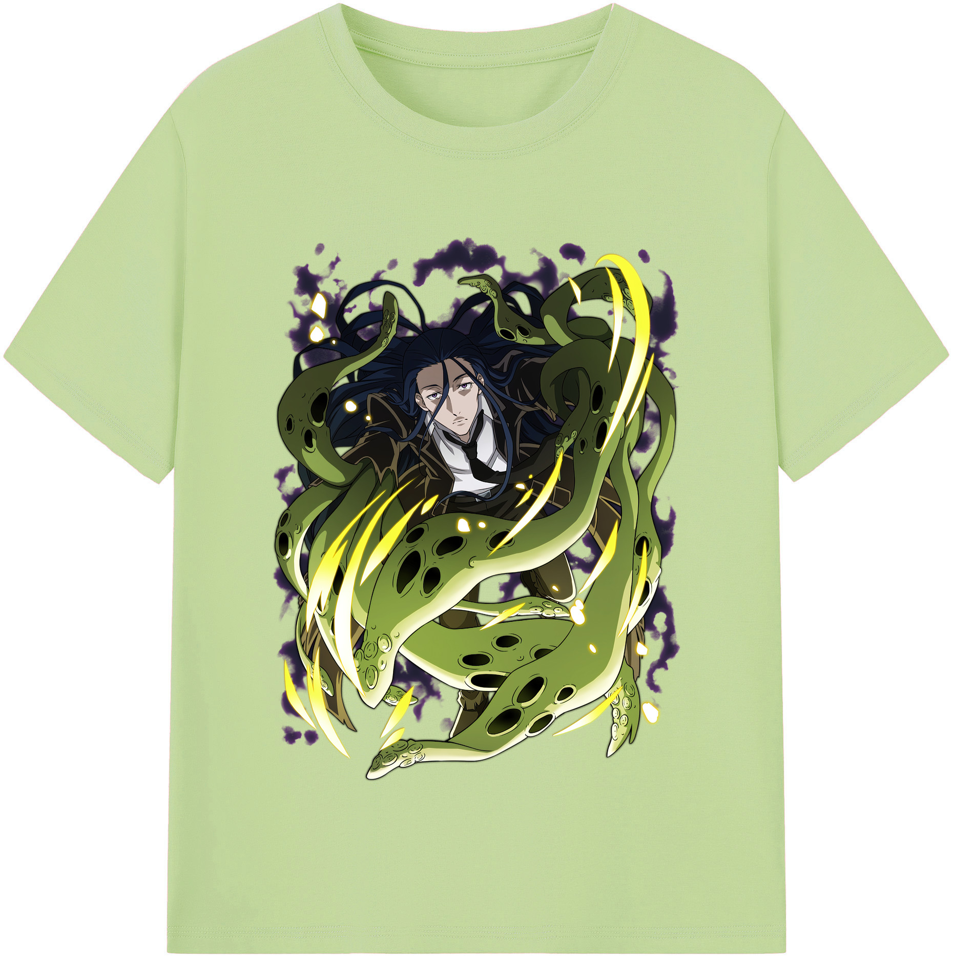（画像用） 文豪ストレイドッグス Bungo Stray Dogs 綿100％半袖Tシャツ（フロントプリント）